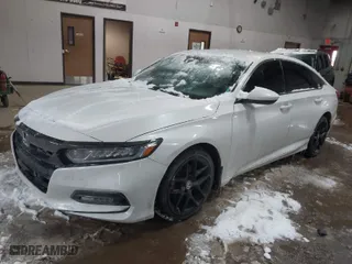 2019 Honda Accord Sedan Sport 1.5T with VIN 1HGCV1F38KA169400, listed as a IAAI auction lot 41617620 with 48,322 mi miles. Bid and sale history available at carsss.com. Image 2.