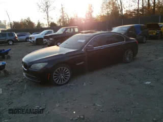 2011 BMW 7 Series 740Li with VIN WBAKB4C53BC392519, listed as a Copart auction lot 41449605 with 71,670 mi miles and Non Repairable. Bid and sale history available at carsss.com. Image 1.