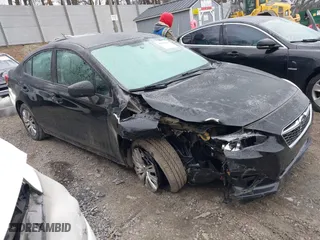 2019 Subaru Impreza with VIN 4S3GKAB62K3611200, listed as a IAAI auction lot 41549150 with 58,791 mi miles. Bid and sale history available at carsss.com. Image 1.