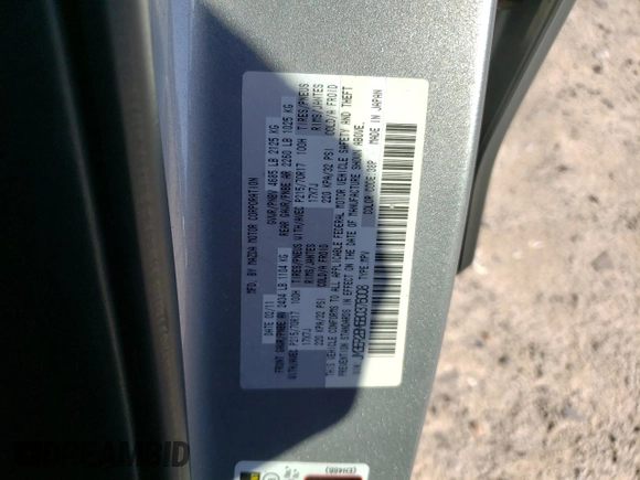 2011 Mazda CX-7 i Sport z VIN JM3ER2BM6B0376008, wystawiony jako Copart lot #54146705 z przebiegiem 177 833 mil mil oraz Czysty tytuł • Clean title. Historia ofert i sprzedaży dostępna na DreamBid. Obrazek 13.