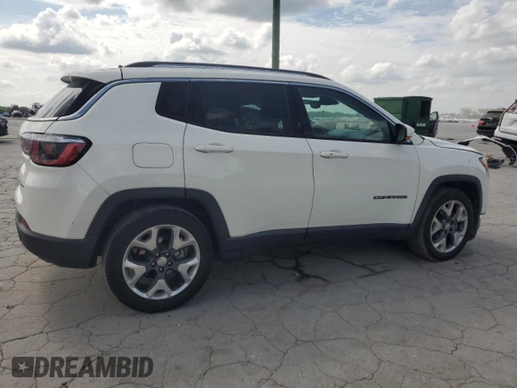 2019 Jeep Compass Limited с VIN 3C4NJCCB2KT664534, выставлен на аукционе Copart как лот 59748935 с пробегом 68 433 миль миль и Списание • Salvage title. История ставок и продаж доступна на DreamBid. Изображение 3.