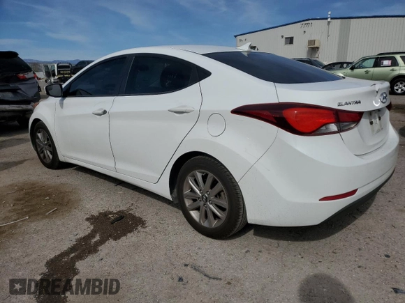 2014 Hyundai Elantra SE with VIN 5NPDH4AE3EH495669, listed as a Copart auction lot 50342015 with 110,326 mi miles and Salvage Title. Bid and sale history available at DreamBid. Image 2.