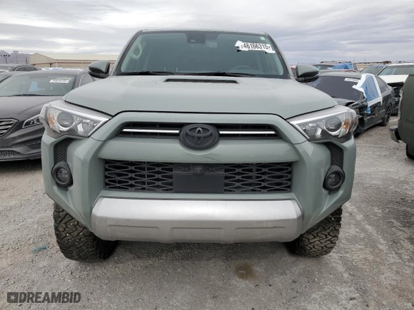 2023 Toyota 4Runner TRD Off Road Premium with VIN JTERU5JR1P6159411, listed as a Copart auction lot 46166315 with 30,391 mi miles and Salvage Title. Bid and sale history available at carsss.com. Image 5.