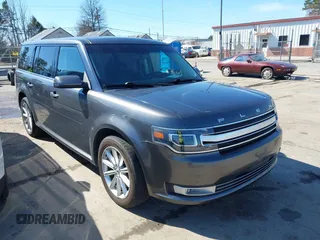 2018 Ford Flex Limited with VIN 2FMGK5D80JBA05832, listed as a IAAI auction lot 41595857 with 80,146 mi miles. Bid and sale history available at carsss.com. Image 1.