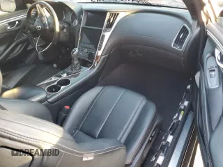 2020 Infiniti Q60 Luxe with VIN JN1EV7EK2LM340177, listed as a Copart auction lot 82057274 with 117,140 mi miles and Salvage Title. Bid and sale history available at carsss.com. Image 8.