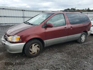 2002 Toyota Sienna LE with VIN 4T3ZF13C32U492992, listed as a Copart auction lot 81666964 with 209,215 mi miles and Salvage Title. Bid and sale history available at carsss.com. Image 1.