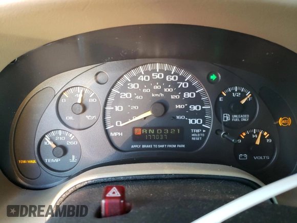 2003 GMC Safari z VIN 1GKDM19X13B513153, wystawiony jako Copart lot #80939654 z przebiegiem 177 037 mil mil oraz Czysty tytuł • Clean title. Historia ofert i sprzedaży dostępna na DreamBid. Obrazek 9.