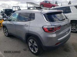 2020 Jeep Compass Limited with VIN 3C4NJCCB7LT114456, listed as a Copart auction lot 54621405 with 49,893 mi miles and Clean Title. Bid and sale history available at carsss.com. Image 2.