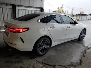 2023 BMW 2 Series 228i with VIN WBA53AK06P7M18836, listed as a Copart auction lot 44074235 with 10,712 mi miles and Salvage Title. Bid and sale history available at carsss.com. Image 3.