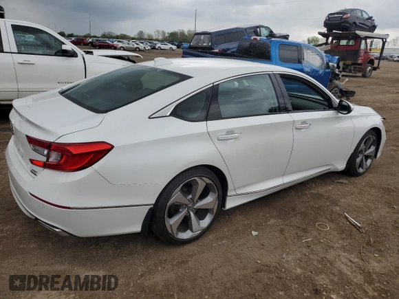2018 Honda Accord Touring with VIN 1HGCV2F96JA002526, listed as a Copart auction lot 56630335 with 39,014 mi miles and Clean title. Bid and sale history available at DreamBid. Image 3.