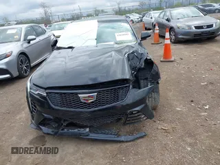 2023 Cadillac CT4-V Blackwing with VIN 1G6DL5RP9P0410802, listed as a IAAI auction lot 42038982 with 21,257 mi miles and . Bid and sale history available at DreamBid. Image 12.