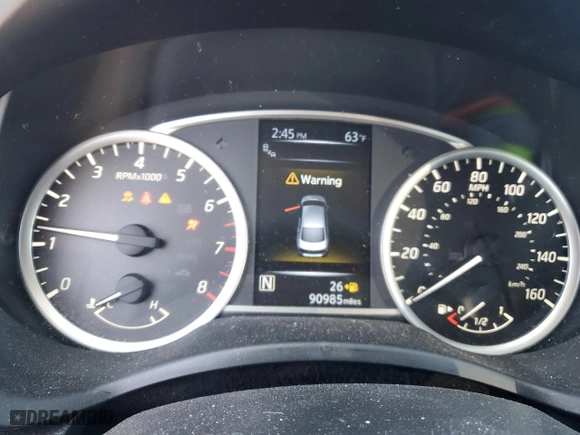 2016 Nissan Sentra SR with VIN 3N1AB7AP4GY339611, listed as a Copart auction lot 49044855 with 90,985 mi miles and Salvage Title. Bid and sale history available at carsss.com. Image 9.