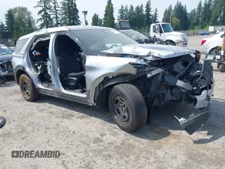2021 Ford Police Interceptor z VIN 1FM5K8AC0MNA15870, wystawiony jako IAAI lot #42517357 z przebiegiem Nie podano mil oraz . Historia ofert i sprzedaży dostępna na DreamBid. Obrazek 1.