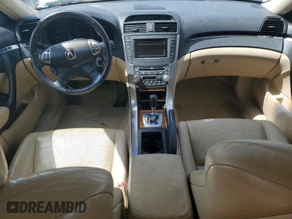 2004 Acura TL with VIN 19UUA66284A046588, listed as a Copart auction lot 47814095 with 152,355 mi miles and Salvage Title. Bid and sale history available at carsss.com. Image 8.