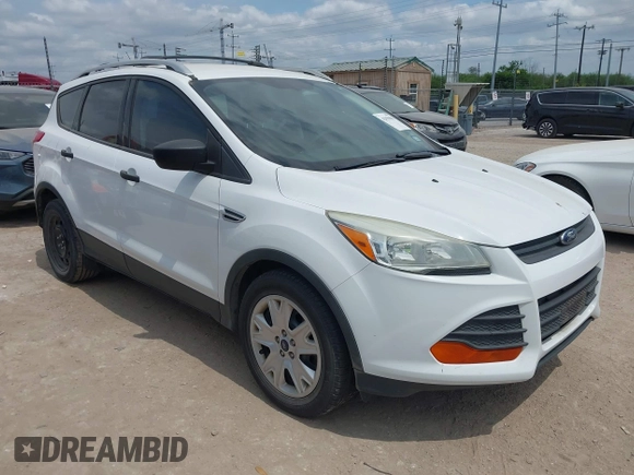 2016 Ford Escape S with VIN 1FMCU0F71GUB58156, listed as a IAAI auction lot 42050645 with 129,299 mi miles. Bid and sale history available at carsss.com. Image 1.