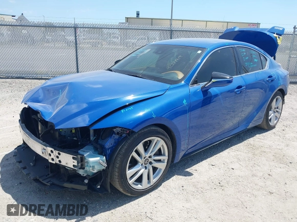 2021 Lexus IS 300 with VIN JTHAA1D20M5115188, listed as a IAAI auction lot 42171919 with 42,965 mi miles and . Bid and sale history available at DreamBid. Image 22.