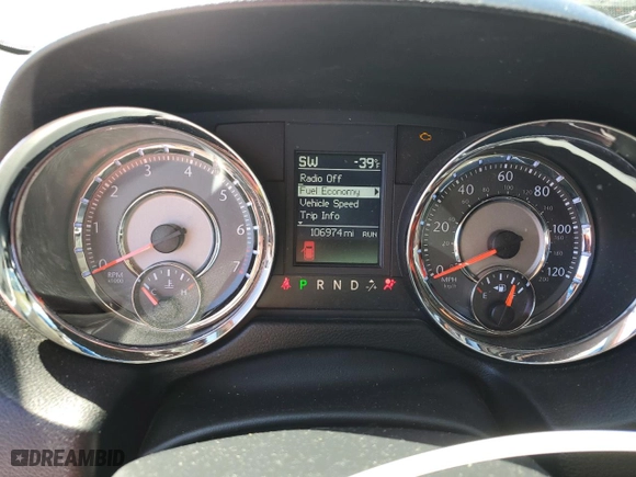2012 Chrysler Town & Country Touring with VIN 2C4RC1BG3CR286693, listed as a Copart auction lot 48011015 with 106,974 mi miles and Salvage Title. Bid and sale history available at carsss.com. Image 9.