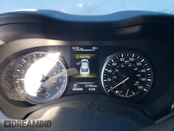 2022 Infiniti Q50 Red Sport 400 with VIN JN1FV7DR1NM390364, listed as a Copart auction lot 80071284 with 12,730 mi miles and Non repairable. Bid and sale history available at DreamBid. Image 9.
