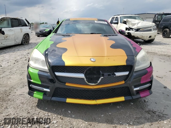 2016 Mercedes-Benz SLK 350 with VIN WDDPK5HA3GF115546, listed as a Copart auction lot 56627415 with 100,429 mi miles and Salvage title. Bid and sale history available at DreamBid. Image 5.
