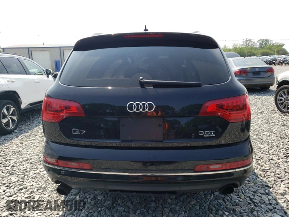 2015 Audi Q7 Premium Plus with VIN WA1LGAFE4FD003092, listed as a Copart auction lot 60500195 with 122,506 mi miles and Clean title. Bid and sale history available at DreamBid. Image 6.