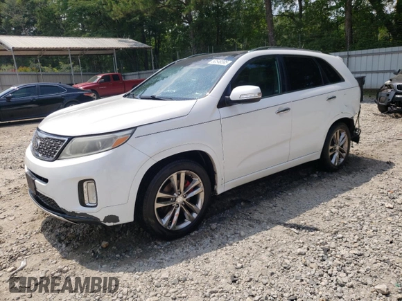 2014 Kia Sorento SX Limited with VIN 5XYKW4A73EG462709, listed as a Copart auction lot 60546595 with 228,673 mi miles and Salvage title. Bid and sale history available at DreamBid. Image 1.