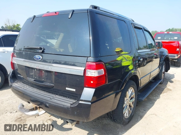 2015 Ford Expedition Limited z VIN 1FMJU2AT3FEF09598, wystawiony jako IAAI lot #42740501 z przebiegiem Nie podano mil oraz . Historia ofert i sprzedaży dostępna na DreamBid. Obrazek 4.