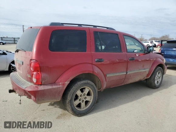 2008 Dodge Durango SLT with VIN 1D8HB48N28F119327, listed as a Copart auction lot 47839015 with 186,983 mi miles and Salvage title. Bid and sale history available at DreamBid. Image 3.