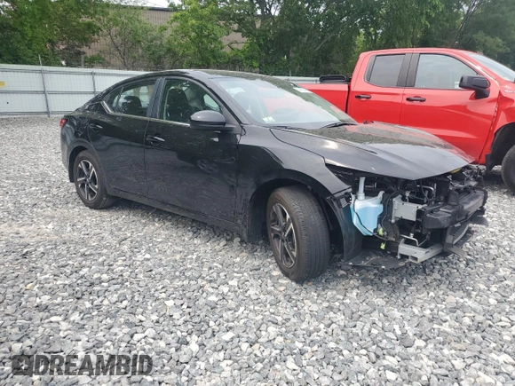 2024 Nissan Sentra SV z VIN 3N1AB8CV4RY305785, wystawiony jako Copart lot #59859405 z przebiegiem 16 785 mil mil oraz Szkoda całkowita • Salvage title. Historia ofert i sprzedaży dostępna na DreamBid. Obrazek 4.