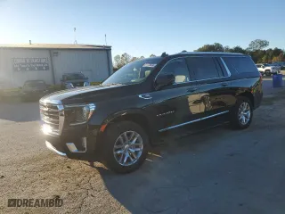 2022 GMC Yukon XL SLT with VIN 1GKS1GKD3NR277764, listed as a Copart auction lot 81778564 with 23,873 mi miles and Salvage Title. Bid and sale history available at carsss.com. Image 1.