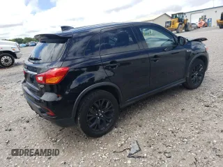 2018 Mitsubishi Outlander ES with VIN JA4AP3AU3JZ030233, listed as a Copart auction lot 56124415 with 107,615 mi miles and Salvage title. Bid and sale history available at DreamBid. Image 3.