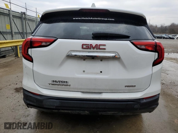 2020 GMC Terrain SLE z VIN 3GKALTEV2LL143092, wystawiony jako Copart lot #46863355 z przebiegiem 47 666 mil mil oraz Szkody całkowita. Historia ofert i sprzedaży dostępna na DreamBid. Obrazek 6.