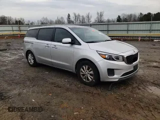 2016 Kia Sedona L with VIN KNDMA5C10G6150066, listed as a Copart auction lot 43345925 with 135,660 mi miles and Salvage Title. Bid and sale history available at carsss.com. Image 11.