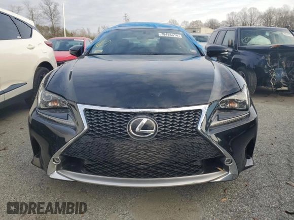 2016 Lexus RC 300 F Sport with VIN JTHSM5BC7G5001711, listed as a Copart auction lot 79426514 with 67,991 mi miles and Salvage Title. Bid and sale history available at DreamBid. Image 5.