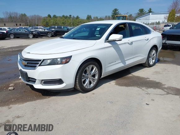 2015 Chevrolet Impala LT with VIN 2G1125S37F9178465, listed as a IAAI auction lot 42027461 with 124,666 mi miles and . Bid and sale history available at DreamBid. Image 2.