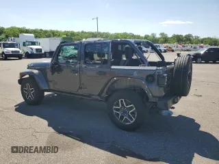 2025 Jeep Wrangler Sahara с VIN 1C4PJXEN4SW534448, выставлен на аукционе Copart как лот 57478615 с пробегом 6 613 миль миль и Чистый • Clean title. История ставок и продаж доступна на DreamBid. Изображение 2.