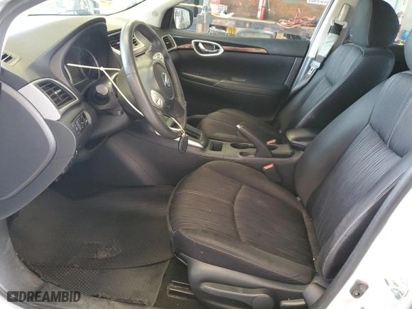 2017 Nissan Sentra SV with VIN 3N1AB7AP7HL698949, listed as a Copart auction lot 45591965 with 123,227 mi miles and Clean Title. Bid and sale history available at carsss.com. Image 7.