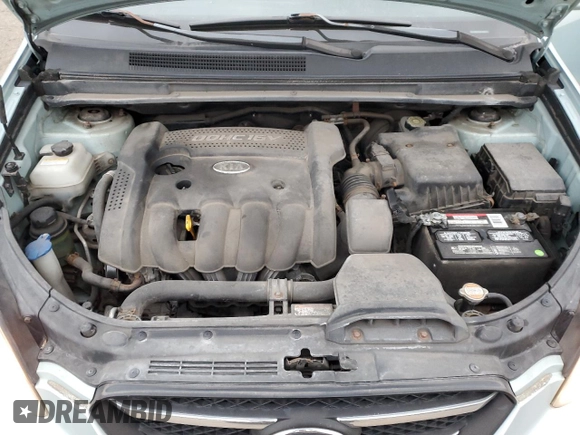 2007 Kia Rondo LX Base with VIN KNAFG525X77093670, listed as a Copart auction lot 87956025 with 138,330 mi miles and Salvage Title. Bid and sale history available at carsss.com. Image 11.