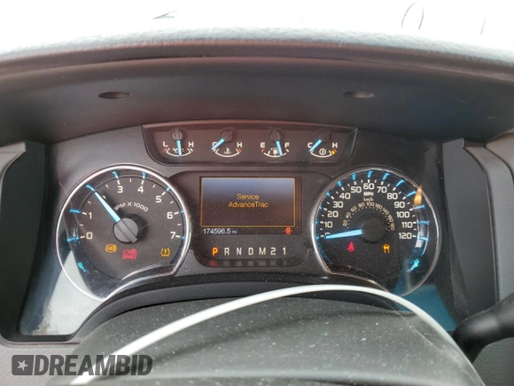 2012 Ford F-150 XL with VIN 1FTFX1EF1CFC58120, listed as a Copart auction lot 46493245 with 174,596 mi miles and Salvage Title. Bid and sale history available at carsss.com. Image 9.