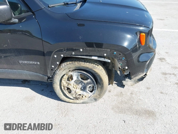 2022 Jeep Renegade Sport with VIN ZACNJDA12NPN69111, listed as a IAAI auction lot 42032566 with 21,828 mi miles and . Bid and sale history available at DreamBid. Image 6.