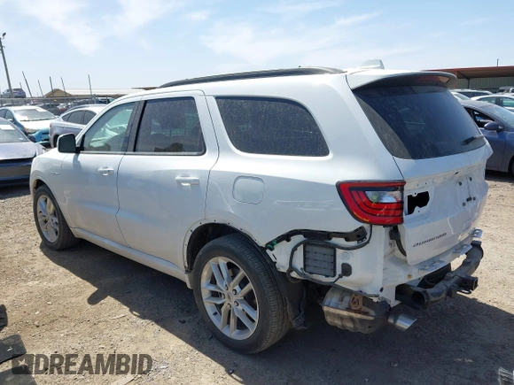 2021 Dodge Durango R/T with VIN 1C4SDHCT3MC540450, listed as a IAAI auction lot 41828334 with 45,729 mi miles and . Bid and sale history available at DreamBid. Image 3.