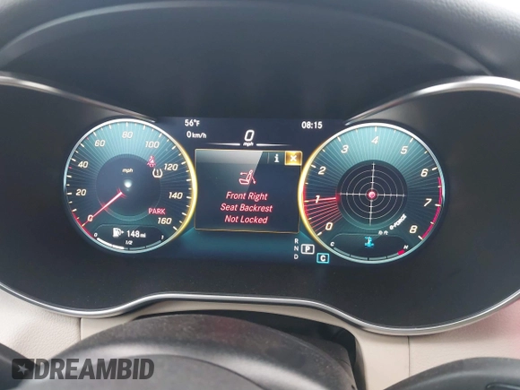 2021 Mercedes-Benz C 300 with VIN W1KWK8DB5MG062768, listed as a IAAI auction lot 41871307 with 36,538 mi miles and . Bid and sale history available at DreamBid. Image 7.