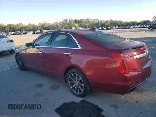 2016 Cadillac CTS Sedan Luxury Collection RWD with VIN 1G6AR5SX7G0106833, listed as a Copart auction lot 87455804 with 180,684 mi miles and Salvage Title. Bid and sale history available at carsss.com. Image 2.