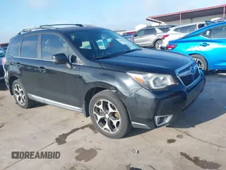 2015 Subaru Forester XT Touring with VIN JF2SJGUC4FH465363, listed as a IAAI auction lot 42610149 with 113,252 mi miles and . Bid and sale history available at DreamBid. Image 1.