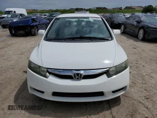 2011 Honda Civic LX with VIN 19XFA1F52BE009180, listed as a Copart auction lot 56288845 with 40,090 mi miles and Non Repairable. Bid and sale history available at DreamBid. Image 5.