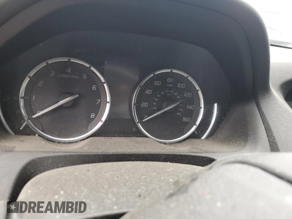 2016 Acura TLX V6 Tech with VIN 19UUB2F58GA004992, listed as a Copart auction lot 69619514 with 0 mi miles and Salvage Title. Bid and sale history available at carsss.com. Image 9.