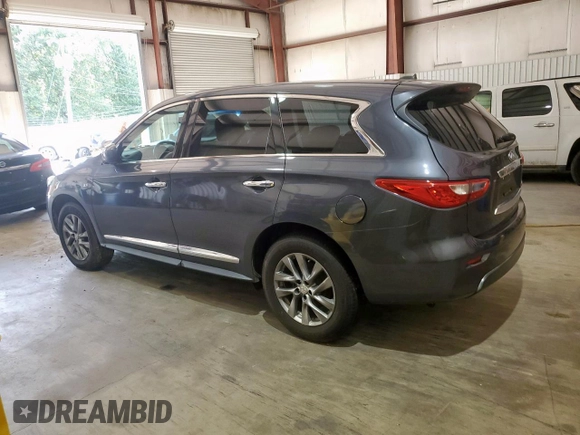 2014 Infiniti QX60 with VIN 5N1AL0MM1EC522792, listed as a Copart auction lot 64578595 with 138,787 mi miles and Clean title. Bid and sale history available at DreamBid. Image 2.