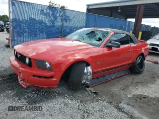 2006 Ford Mustang GT Deluxe with VIN 1ZVFT85H265144687, listed as a Copart auction lot 58909745 with Not provided miles and Salvage title. Bid and sale history available at DreamBid. Image 1.
