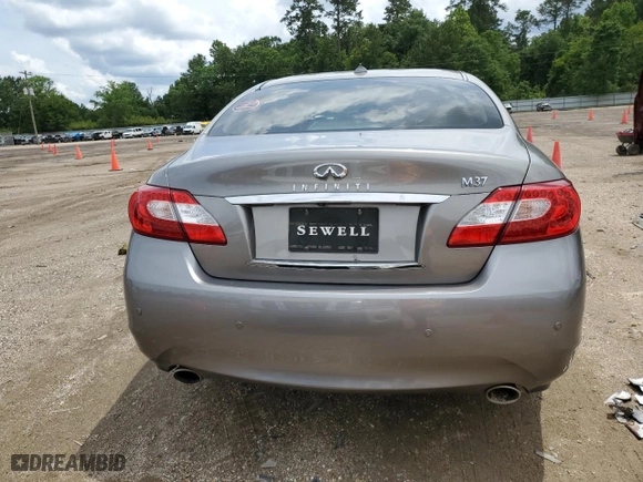 2013 Infiniti M37 with VIN JN1BY1AP8DM513632, listed as a Copart auction lot 41443245 with 151,701 mi miles and Salvage Title. Bid and sale history available at carsss.com. Image 6.