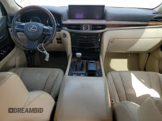 2019 Lexus LX with VIN JTJHY7AXXK4289896, listed as a Copart auction lot 74352084 with 0 mi miles and Salvage Title. Bid and sale history available at carsss.com. Image 8.