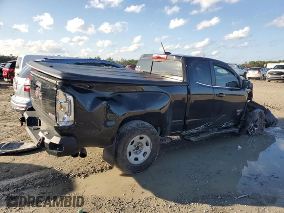 2015 GMC Canyon 4WD SLE with VIN 1GTH6BE33F1199189, listed as a Copart auction lot 87191114 with 199,477 mi miles and Salvage Title. Bid and sale history available at carsss.com. Image 3.